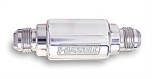 Russell - Russell Performance Polished Aluminum (3in Length 1-1/4in dia. -6 male inlet/outlet) - 650140 - Image 4