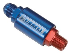Russell - Russell Performance Red/Blue (3-1/4in Length 1-1/4in dia. -8 x 3/8in male NPT inlet/outlet) - 650170 - Image 1