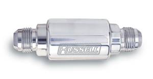Russell - Russell Performance Polished Alum. (3-1/4in Length 1-1/4in dia. -8 x 3/8in male NPT inlet/outlet) - 650180 - Image 1