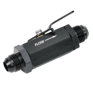 Russell - Russell Performance Shutoff Valve -10 AN Male Black Finish - 650653 - Image 2