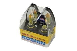 SPYDER Xtune Koshin H10 Hyper Yellow Halogen Light Bulbs 12V 42W LB-KO-YELLOW-H10YE - 5033062