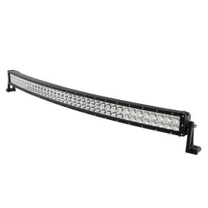 SPYDER Xtune LED Lights Bar w/Covers 44 Inch 80pcs 3W LED / 240W Curved Chrome LLB-CUR-80LED-240W-C - 9026737
