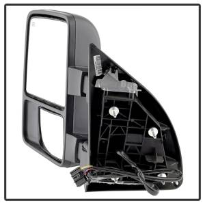 SPYDER - SPYDER xTune Ford SuperDuty 08-15 Extendable Heated Mirrors w/ LED Signal Smoke MIR-FDSD08S-PW-SM-SET - 9935831 - Image 6