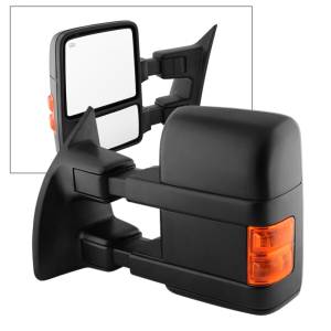 SPYDER Xtune Ford Superduty 08-14 Manual Extendable Power Heated Adjust Mirror Left MIR-FDSD08S-PW-AM-L - 9933141