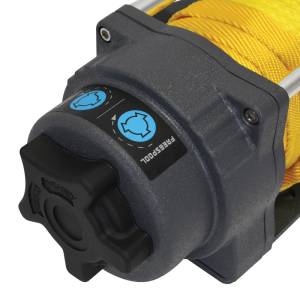 Superwinch - Superwinch 2500 LBS 12V DC 3/16in x 40ft Synthetic Rope Terra 2500SR Winch - Gray Wrinkle - 1125270 - Image 8