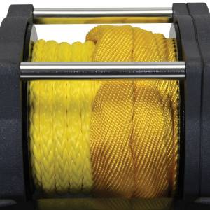 Superwinch - Superwinch 3500 LBS 12V DC 7/32in x 32ft Synthetic Rope Terra 3500SR Winch - Gray Wrinkle - 1135270 - Image 4