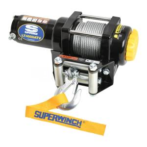 Superwinch - Superwinch 4000 LBS 12V DC 3/16in x 50ft Steel Rope LT4000 Winch - 1140220 - Image 1