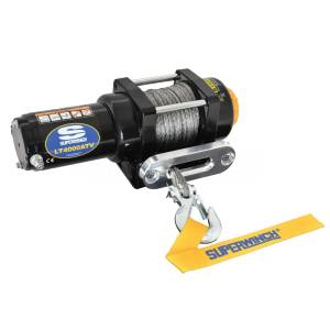 Superwinch - Superwinch 4000 LBS 12V DC 3/16in x 50ft Synthetic Rope LT4000 Winch - 1140230 - Image 2