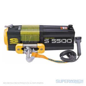 Superwinch - Superwinch 5500 LBS 12V DC 7/32in x 60ft Steel Rope S5500 Winch - 1455200 - Image 3