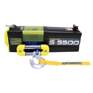 Superwinch - Superwinch 5500 LBS 12V DC 1/4in x 60ft Synthetic Rope S5500 Winch - 1455201 - Image 3