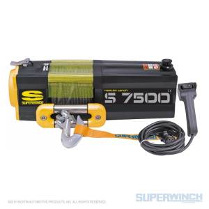 Superwinch - Superwinch 7500 LBS 12V DC 5/16in x 54ft Steel Rope S7500 Winch - 1475200 - Image 1