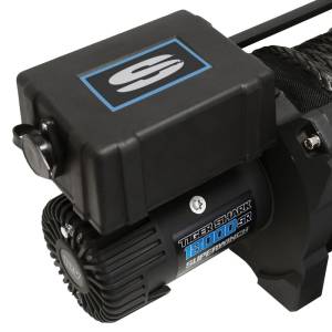 Superwinch - Superwinch 18000 LBS 12V DC 33/64in x 79 ft Synthetic Rope Tiger Shark 18000SR Winch - 1518001 - Image 5
