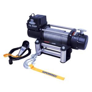 Superwinch - Superwinch 9500 LBS 12V DC 11/32in x 95ft Steel Rope Tiger Shark 9500 Winch - 1595200 - Image 2