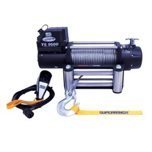 Superwinch - Superwinch 9500 LBS 12V DC 11/32in x 95ft Steel Rope Tiger Shark 9500 Winch - 1595200 - Image 3