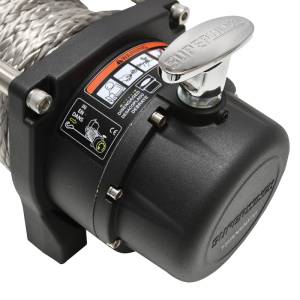 Superwinch - Superwinch 9500 LBS 12V DC 3/8in x 80ft Synthetic Rope Tiger Shark 9500 Winch - 1595201 - Image 7