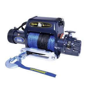 Superwinch - Superwinch 9500 LBS Integrated 12V DC 3/8in x 80ft Synthetic Rope Talon 9.5iSR Winch - 1695211 - Image 1
