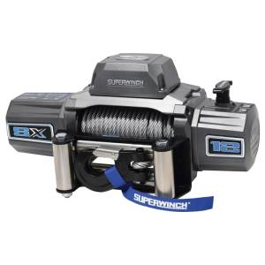 Superwinch - Superwinch 12000 LBS 12V DC 3/8in x 85ft Wire Rope SX 12000 Winch - Graphite - 1712200 - Image 2