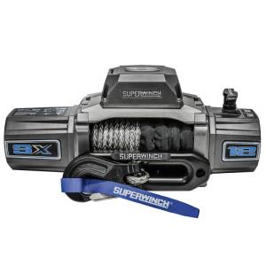 Superwinch - Superwinch 12000 LBS 12V DC 3/8in x 80ft Synthetic Rope SX 12000SR Winch - Graphite - 1712201 - Image 4