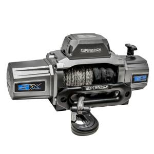 Superwinch - Superwinch 12000 LBS 12V DC 3/8in x 80ft Synthetic Rope SX 12000SR Winch - Graphite - 1712201 - Image 5