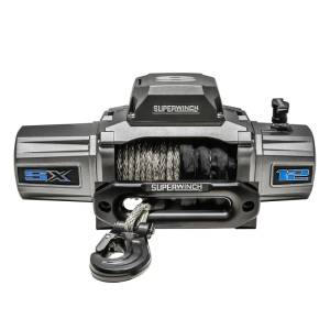 Superwinch - Superwinch 12000 LBS 12V DC 3/8in x 80ft Synthetic Rope SX 12000SR Winch - Graphite - 1712201 - Image 6