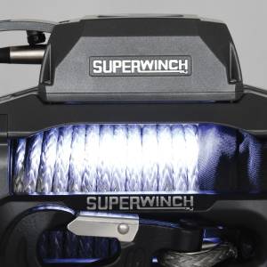 Superwinch - Superwinch 12000 LBS 12V DC 3/8in x 80ft Synthetic Rope SX 12000SR Winch - Graphite - 1712201 - Image 18