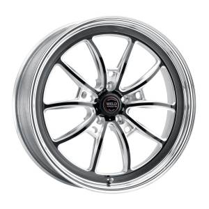 Weld - Weld S80 17x10 / 5x115 BP / 6.7in BS Black Wheel (High Pad) - Non-Beadlock - 80HB7100W67A - Image 1
