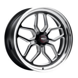 Weld - Weld S107 22X10.5 Laguna 5X115 ET20 BS6.5 Gloss Black MIL Dia 71.5 - S10720590P20 - Image 1