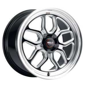 Weld - Weld S107 17X8 Laguna 5X120.7 ET00 BS4.50 Gloss Black MIL Dia 78.1 - S10778063450 - Image 1