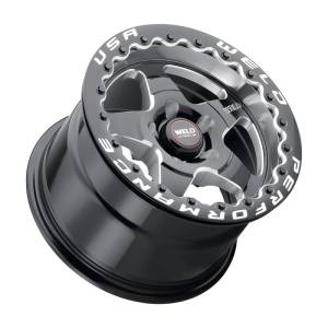 Weld - Weld S904 15x10 Ventura Beadlock 5x114.3 ET51 BS7.50 Gloss BLK MIL DIA 78.1 - S904B0067P51 - Image 3