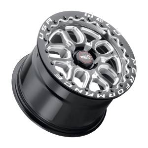 Weld - Weld Racing 15x10 Laguna Bead Lock 5x120 ET46 BS7.25 Gloss BLK MIL DIA 78.1 - S907B0022P46 - Image 3