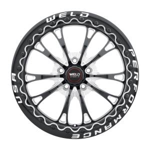 Weld - Weld Belmont Beadlock 18x12 / 5x120.65 BP / ET55 BS8.7 Gloss BLK MIL DIA 78.1 - S90882063P55 - Image 2