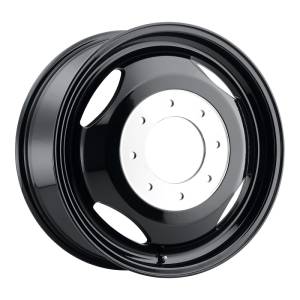 Weld - Weld Off-Road W100 20X8.25 Dualie Inner 8X165.1 ET80 BS7.75 Gloss Black 121.6 - W10008280775 - Image 1