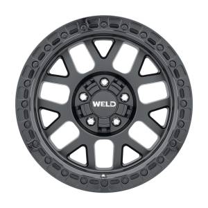 Weld - Weld Off-Road W104 17X10 Cinch 5X114.3 5X127 ET-25 BS4.50 Satin Black / Gloss Black 78.1 - W10470026450 - Image 2