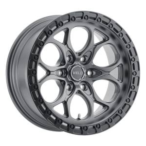 Weld - Weld Off-Road W107 20X10 Ledge 6X135 ET-18 BS4.75 Satin Gun / Black Ring 87.1 - W10700089475 - Image 1