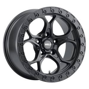 Weld - Weld Off-Road W108 17X9.0 Ledge 5X127 ET-12 BS4.50 Satin Black 71.5 - W10879075450 - Image 1