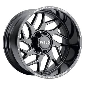 Weld - Weld Off-Road W117 22X10 Fulcrum 5X127 5X139.7 ET-18 BS4.75 Gloss Black MIL 87.1 - W11720057475 - Image 1
