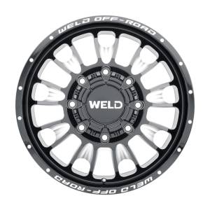 Weld - Weld Off-Road W121 20X8.25 Scorch Front 8X165.1 ET108 BS8.90 Gloss Black MIL 121.6 - W12108280890 - Image 2