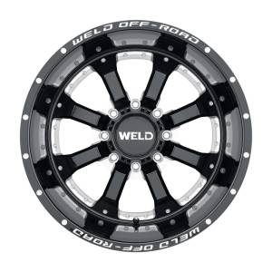 Weld - Weld Off-Road W125 20X10 Granada Six 6X139.7 ET-18 BS4.75 Gloss Black MIL 106.1 - W12500084475 - Image 2