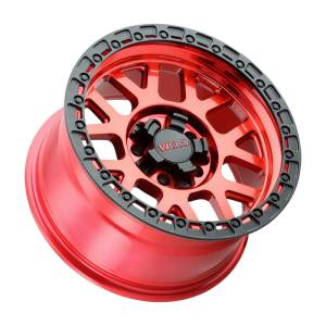 Weld - Weld Off-Road W133 17X9 Cinch 5X114.3 5X127 ET-12 BS4.50 Candy Red / Satin Black Ring 78.1 - W13379026450 - Image 3