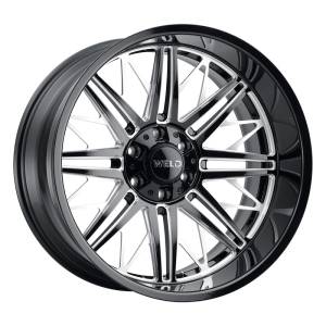 Weld - Weld Off-Road W145 22X12 Cascade 8X180 ET-44 BS4.75 Gloss Black MIL 124.3 - W14522018475 - Image 1