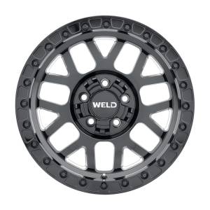 Weld - Weld Off-Road W902 17X9.0 Cinch Beadlock 5X127 5X139.7 ET-12 BS4.50 Gloss Black MIL 87.1 - W90279057450 - Image 2
