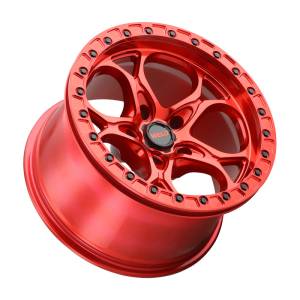 Weld - Weld Off-Road W906 17X10 Ledge Beadlock 5X127 ET-25 BS4.50 Candy Red / Red Ring 71.5 - W90670075450 - Image 3