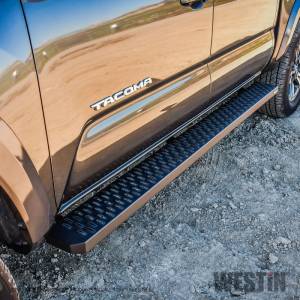 Westin - Westin Grate Steps Running Boards 79 in - Textured Black - 27-74735 - Image 2