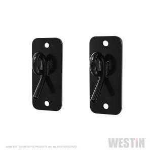 Westin - Westin Accessory for HLR Truck Rack HLR Adjustable Tie Down - Single Point - Blk - 57-89005 - Image 1