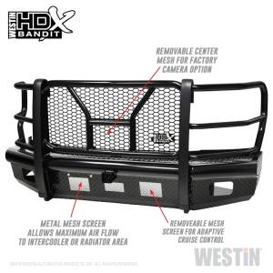 Westin - Westin/HDX Bandit 17-19 Ford F-250 / F-350 Front Bumper - Textured Black - 58-31125 - Image 2