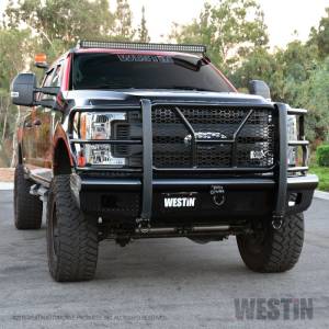 Westin - Westin/HDX Bandit 17-19 Ford F-250 / F-350 Front Bumper - Textured Black - 58-31125 - Image 4