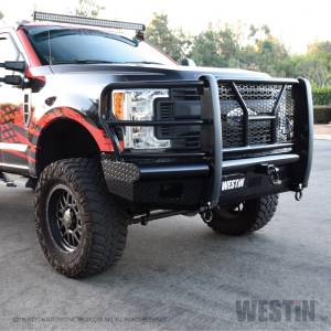 Westin - Westin/HDX Bandit 17-19 Ford F-250 / F-350 Front Bumper - Textured Black - 58-31125 - Image 6