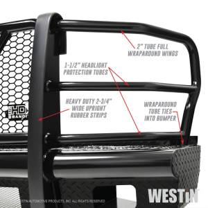 Westin - Westin/HDX Bandit 17-19 Ford F-250 / F-350 Front Bumper - Textured Black - 58-31125 - Image 12