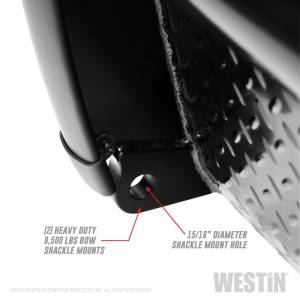 Westin - Westin/HDX Bandit 17-19 Ford F-250 / F-350 Front Bumper - Textured Black - 58-31125 - Image 13