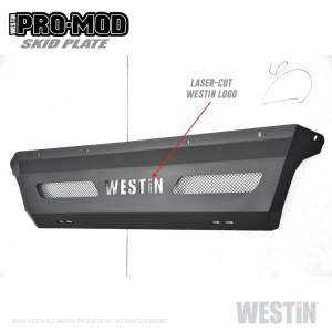 Westin - Westin 11-16 Ford F-250/350/450/550 Pro-Mod Skid Plate - Tex. Blk - 58-71205 - Image 1